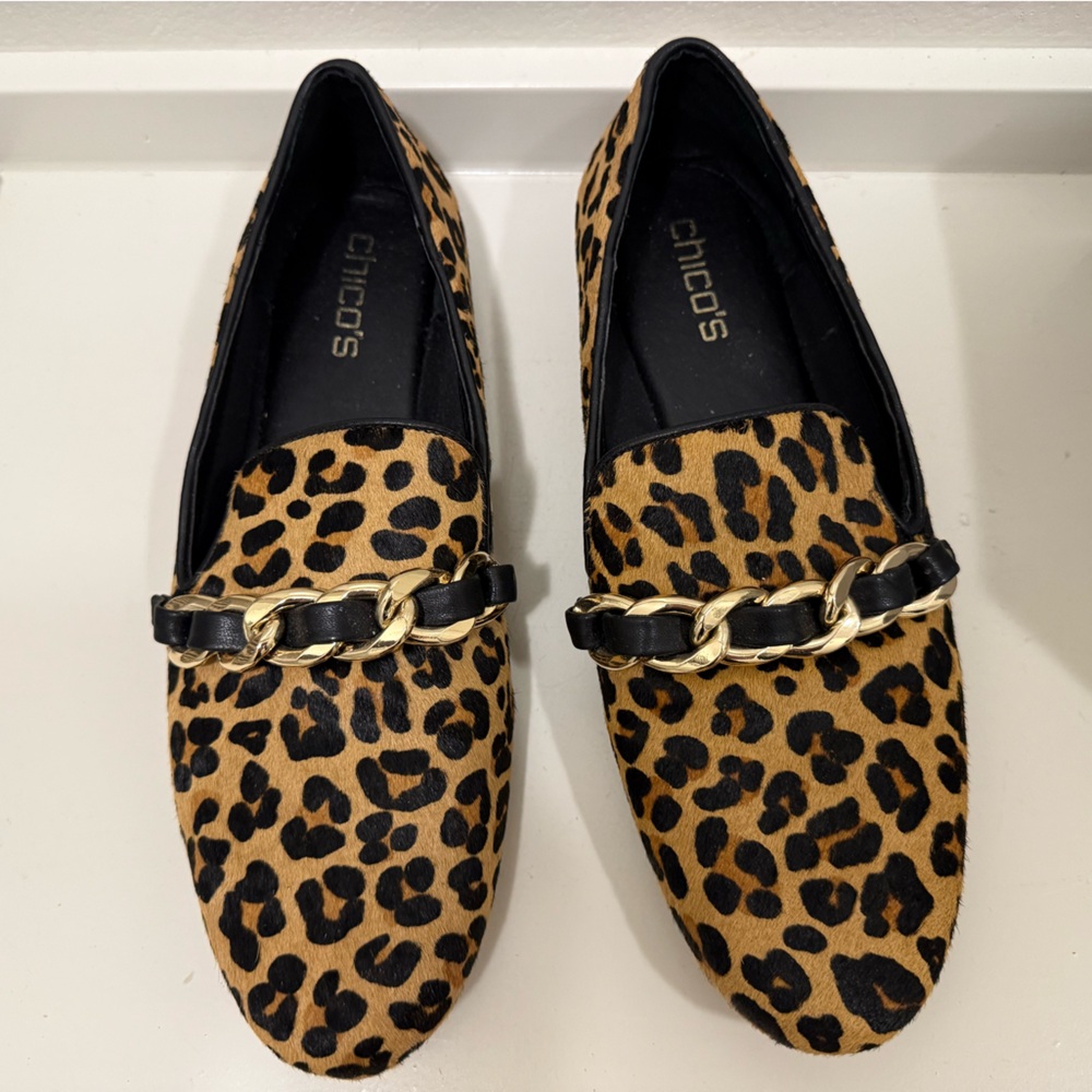 Chico's Leopard Print Flats